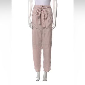 Iro blush pink straight leg pants with tags